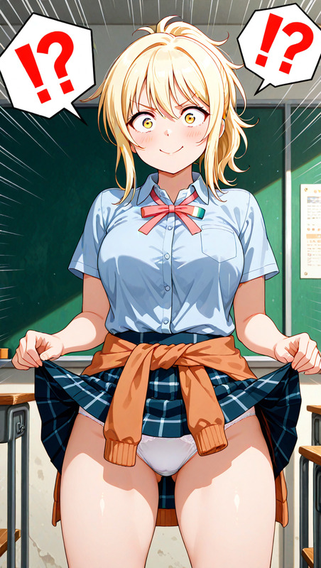 %title%「ざんね~ん。スパッツだよ~♡」スカートピラッ ←やってそうなキャラ
